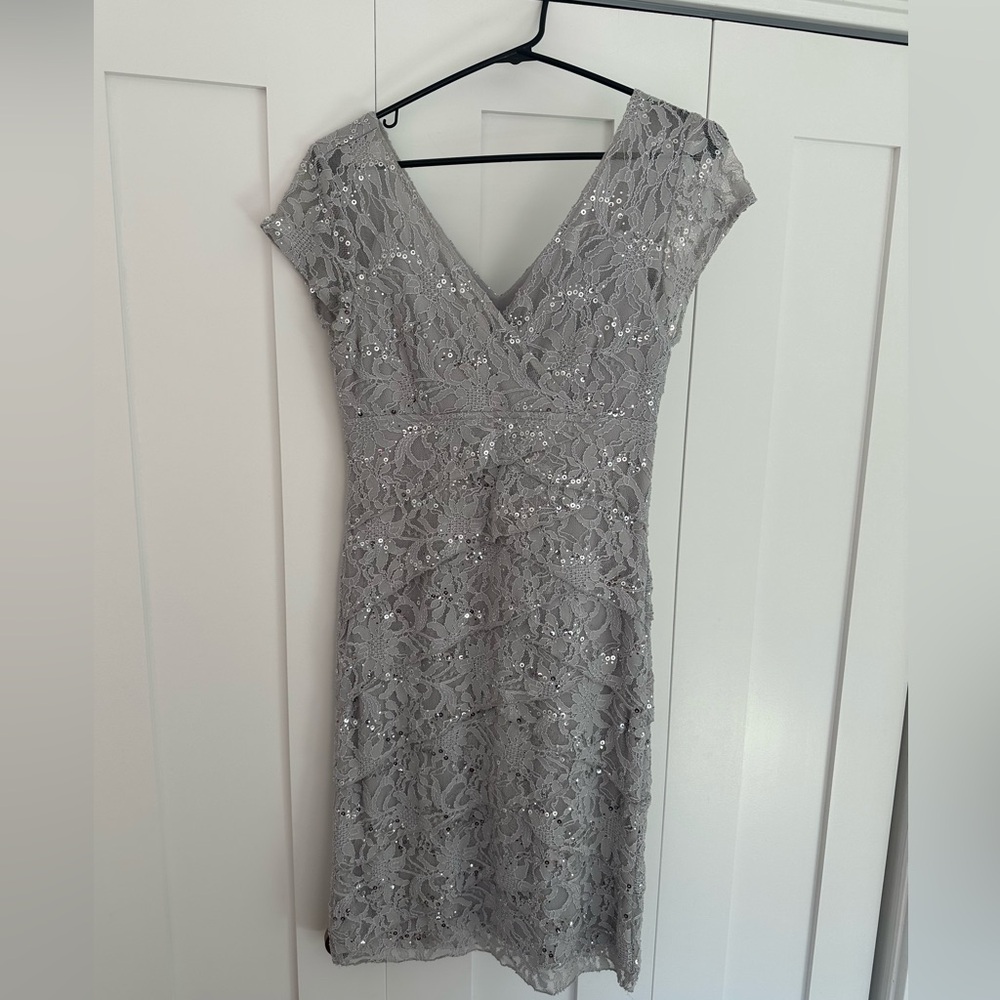 Silver cocktail Dress